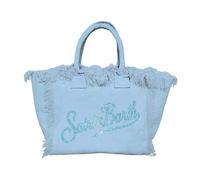 MC2 Saint Barth, ,Bags ,Donna ,Blu ,ONE SIZE Mini Borsa Vanity in Spugna