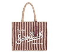 MC2 Saint Barth, ,Bags ,Donna ,Marrone ,ONE SIZE Mini Vanity Raffia a righe