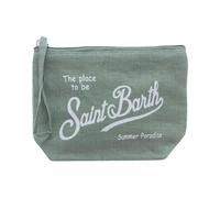 MC2 Saint Barth, ,Bags ,Donna ,Verde ,ONE SIZE Aline Linen Clutch Bag