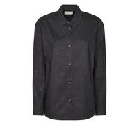 MC2 Saint Barth, ,Blouses & Shirts ,Donna ,Nero ,S Meredith - Cotton Strass 00