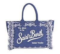 MC2 Saint Barth - Borsa Vanity Volant - -Bags -Donna -Blu -ONE SIZE