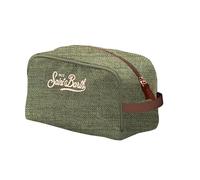 MC2 SAINT BARTH BORSELLO BEAUTYCASE WESTWOOD IN LINO VERDE MILITARE