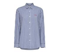 MC2 Saint Barth - Brigitte Embry Cotton Stripes - - Blouses & Shirts - Donna - Blu - S