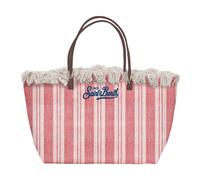 MC2 Saint Barth - City Bag Fringe - - Bags - Donna - Rosso - ONE SIZE