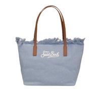 MC2 Saint Barth - City Bag With Fringes - - Bags - Donna - Blu - ONE SIZE