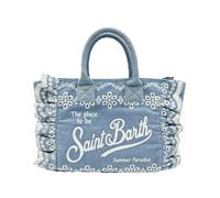 MC2 Saint Barth - Colette Volant N Borsa a mano con tracolla Sangallo - - Bags - Donna - Blu - ONE SIZE