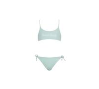 Mc2 Saint Barth Costume Bikini 2 Pezzi Verde Acqua e Rosa Reversibile (IT, età, 12 Anni, Regular, Bambina, Rosa)