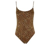 MC2 Saint Barth - Costume da bagno intero con stampa leopardata - - Swimwear - Donna - Marrone - S