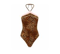 MC2 Saint Barth - Meryem Foulard Bandeau Costume Intero - - Swimwear - Donna - Marrone - L