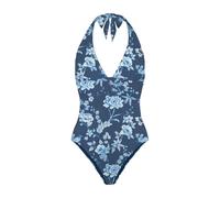 MC2 Saint Barth - Costume intero donna Flower Birds - - Swimwear - Donna - Blu - L