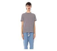 MC2 Saint Barth - Dover Linen Cotton Striped Tee - - Tops - Uomo - Blu - XL