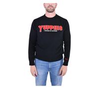 MC2 Saint Barth - Elegant Crew Neck Sweater - -Knitwear -Uomo -Nero -XL