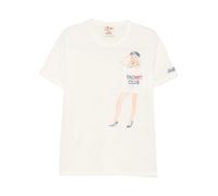 MC2 Saint Barth - Hot Sailor 01N EMB - -Tops -Uomo -Bianco -S