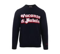 MC2 Saint Barth, ,Knitwear ,Uomo ,Blu ,M Heron Crewneck Sweater