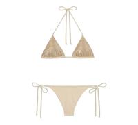 MC2 Saint Barth - Maleah Triangle Bikini - - Swimwear - Donna - Beige - L