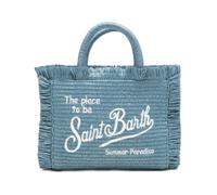 MC2 Saint Barth - Mini Borsa a Mano Vanity in Paglia - - Bags - Donna - Blu - ONE SIZE