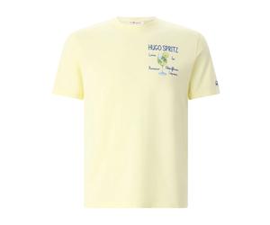 MC2 Saint Barth - Mojito Embroidery T-Shirt - - Tops - Uomo - Giallo - L