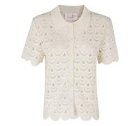 MC2 Saint Barth - Monet Crochet Polo - - Blouses & Shirts - Donna - Beige - M