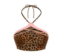 MC2 Saint Barth - Nairobi Foulard Bandeau Bikini Top - - Swimwear - Donna - Marrone - S