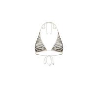 MC2 Saint Barth - Shiny Strass Zebra 1000 Bikini Top - - Swimwear - Donna - Multicolore - M