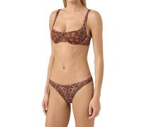 MC2 Saint Barth Slip bikini marrone / bianco Donna MC2 Saint Barth M