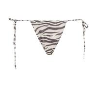 MC2 Saint Barth - Slip Bikini stampa zebra lurex - - Swimwear - Donna - Multicolore - ONE SIZE