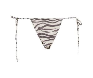 MC2 Saint Barth - Slip Bikini stampa zebra lurex - - Swimwear - Donna - Multicolore - ONE SIZE