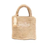 MC2 Saint Barth - Small Vanity Mini Borsa in Raffia con Tracolla - - Bags - Donna - Giallo - ONE SIZE