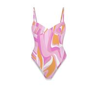 MC2 Saint Barth, ,Swimwear ,Donna ,Multicolore ,L Costume Intero Donna Fantasia Floreale