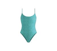 MC2 Saint Barth, ,Swimwear ,Donna ,Verde ,L Costume da bagno intero in lurex
