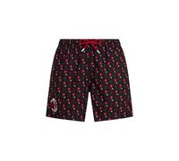 Mc2 Saint Barth Uomo Costume da Bagno Short Poliestere Nero L