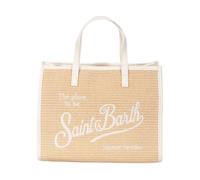 MC2 Saint Barth - Vivian Mid Straw Handbag - - Bags - Donna - Beige - ONE SIZE