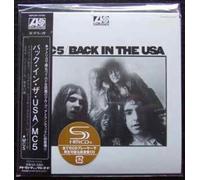 MC5 CD (SHMCD) "Back In The USA" Custodia in carta Giappone OBI NUOVO
