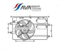 PRASCO MC7506 Ventola radiatore