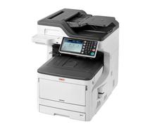 MC883DNV Multifunzione a tecnologia Digital LED, lastra piana, formato A3, 35ppm a colori e 35ppm in b/n formato A4, con 4 cassetti e base con ruote