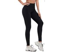 MCA Leggings Donna Cotone Elasticizzato (Fascia in Vita, XL)