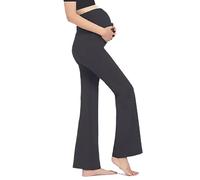 MCA Leggings Premaman Lunghi (IT, Testo, XXL, Regular, Regular, Grigio Zampa)