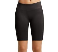 MCA Pantaloncini Sportivi Donna in Cotone Elasticizzato Biker Shorts Estivi Vita Alta Opachi Cycling Allenamento Shorts Pantaloncini Palestra Donna per Gym Running Yoga Leggings Corti (S, Nero)
