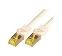 Mcab CAT7 s-FTP-pimf-lszh-0.25 m-YEL 1.00 m WHI Cavo Ethernet (1 m) Bianco