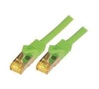 Mcab CAT7 s-FTP-pimf-lszh-0.25 m-YEL 2.00 m-Gr 3 Cavo Ethernet (2 m), Colore: Verde
