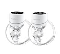 Mcadero Tiralatte elettrico M6, 4 modalità e 12 livelli, display a LED, tiralatte indossabile a mani libere, tiralatte portatile (bianco M6-New)