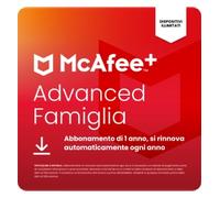 McAfee+ Advanced Family - dispositivi illimitati - 1 anno (Download)