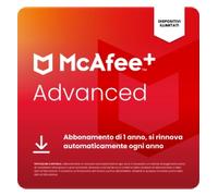 McAfee+ Advanced Individual | 1 Anno | Dispositivi illimitati
