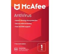McAfee antivirus 2023 PC MAC 1 Dispositivo 1 Anno