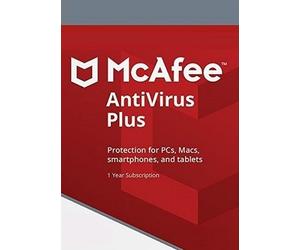 McAfee AntiVirus Plus 1 Device, 1 Year PC, Android, Mac, iOS McAfee Key GLOBAL