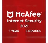 McAfee Internet Security 2021 Key (1 Year / 3 Devices) -GLOBAL