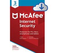 McAfee Internet Security Digital Download per 3 Dispositivi
