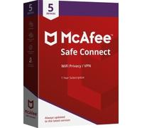 MCAFEE SAFE CONNECT VPN PREMIUM 5 DISPOSITIVI 1 ANNO