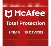 McAfee Total Protection 1 Year 10 Devices Key - EU