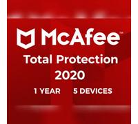 McAfee Total Protection 2020 (1 Year / 5 Devices) - GLOBAL